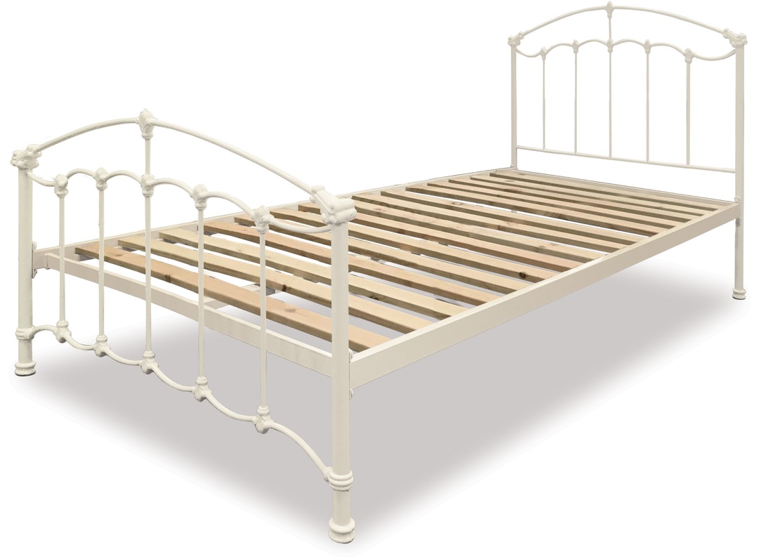 Amelie Slat Bed Frame & Headboard King Single